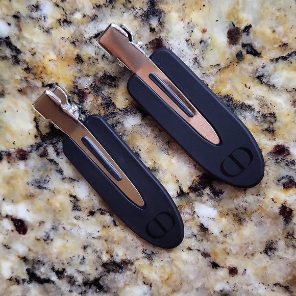 NWOT 2 Dior Hair Clips